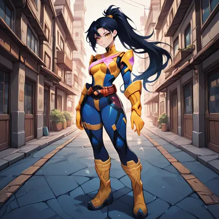 Psylocke - Marvel Rivals (Retro-X Skin)