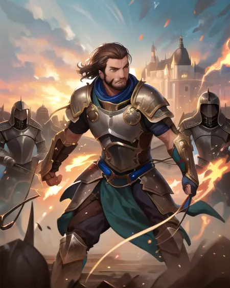 UnOfficial Gideon Jura - Magic: The Gathering Planeswalker