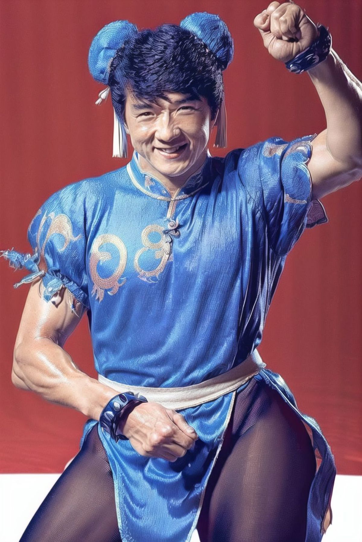 一个酷似成龙的男人 A man who resembles Jackie Chan image by fizzballs