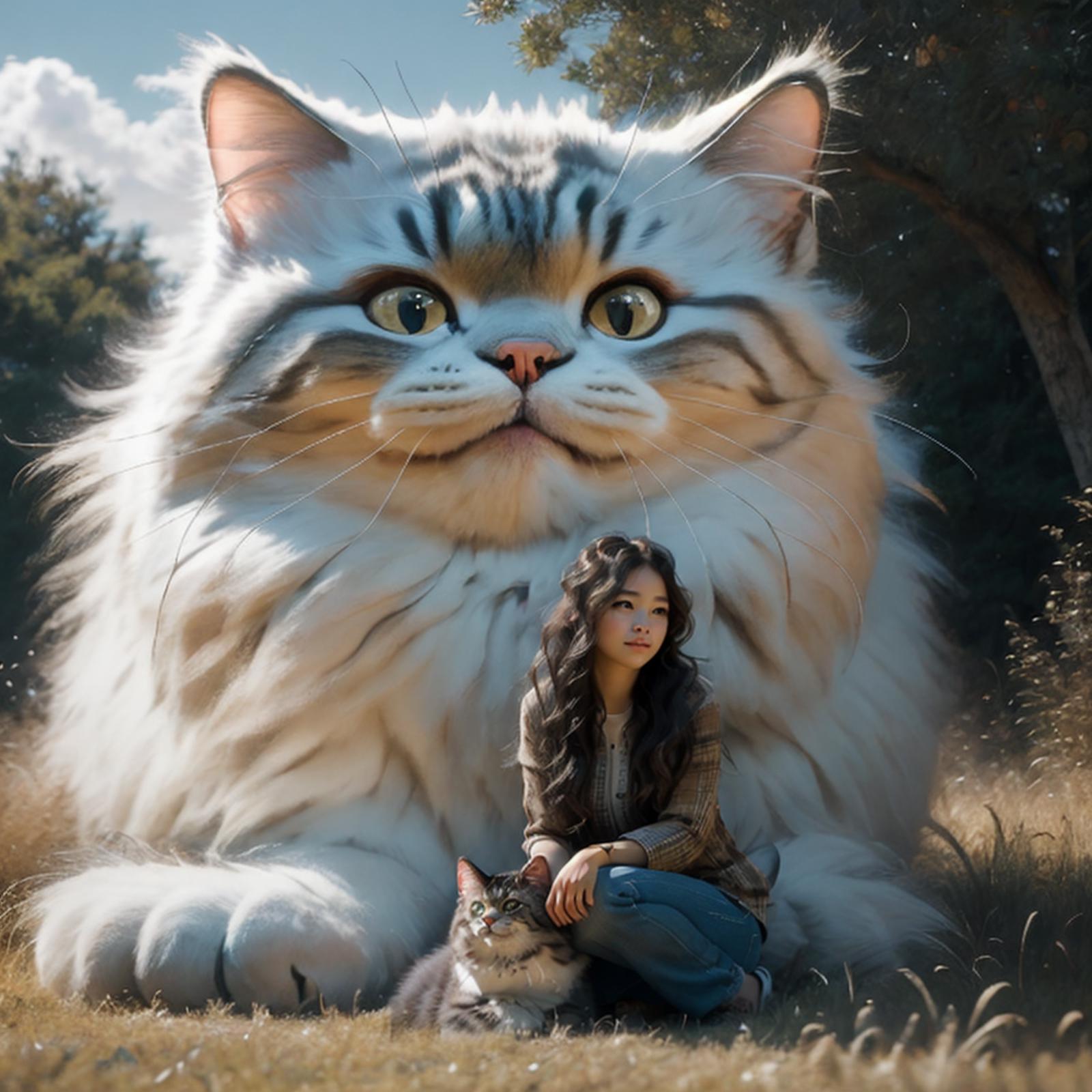撸猫咯Giant cats image by standingstill