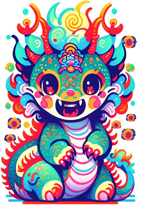 Cute Chinese Dragon