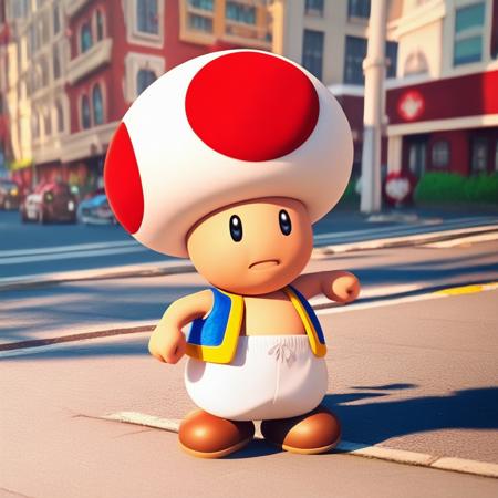 Toad - Super Mario Bros Toad - Super Mario Bros