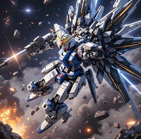 Flux Gundam LoRAx2 workflow pack Comfy Flux Gundam LoRAx2