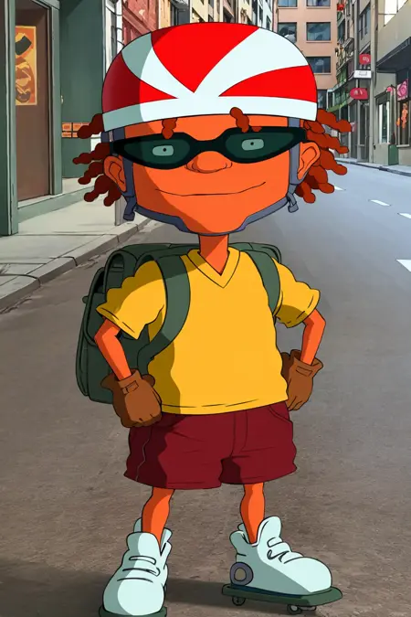 Otto Rocket - Rocket Power - Character LORA