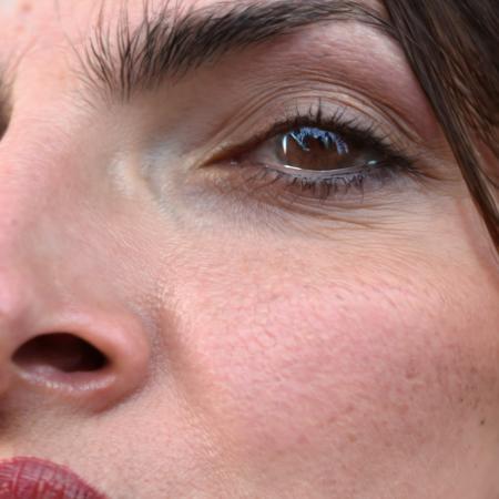 closeup facial photo of a woman