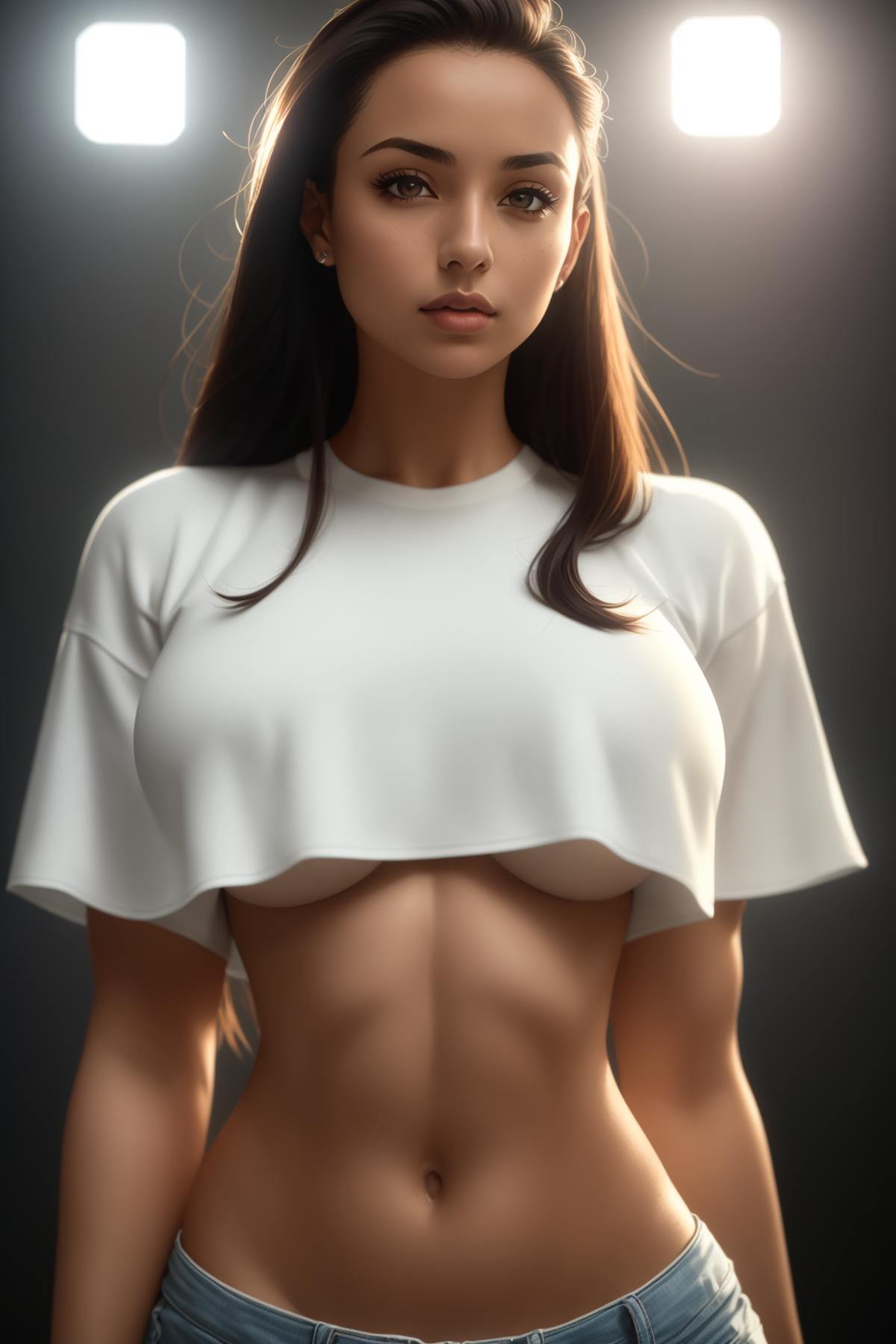 AI model image by fitCorder