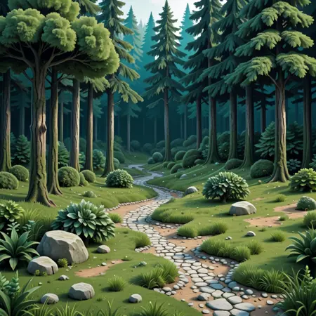 Isometric Game Backdrops