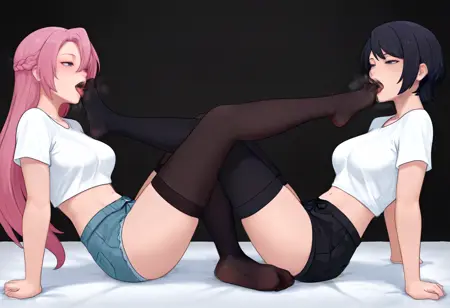 Mutual Foot Worship — Concept LoRA