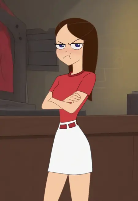 Vanessa Doofenshmirtz - Phineas & Ferb (Pony and Illustrious)