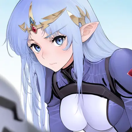 Lafiel (crest of the stars)  reboot manga by Yonemura Kouichirou