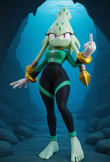 Abyss the Squid - Sonic Archie Comics