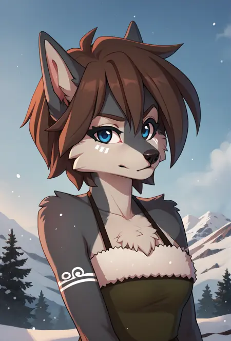 Tala (Fluff-Kevlar) [PonyXL]