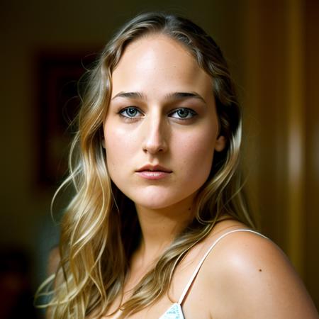 RAW photo, leelee sobieski with a serious look, (high detailed skin:1.2), 8k uhd, dslr, soft lighting, high quality, film grain, Fujifilm XT3<lora:leelee sobieski v1.1:0.9>