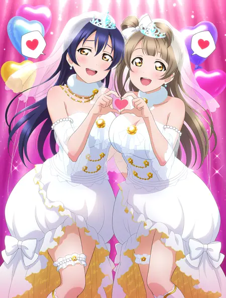 ウェディング風衣装🐥(ことりver.) / Wedding Style Dress #Love Live! #μ's #Minami Kotori