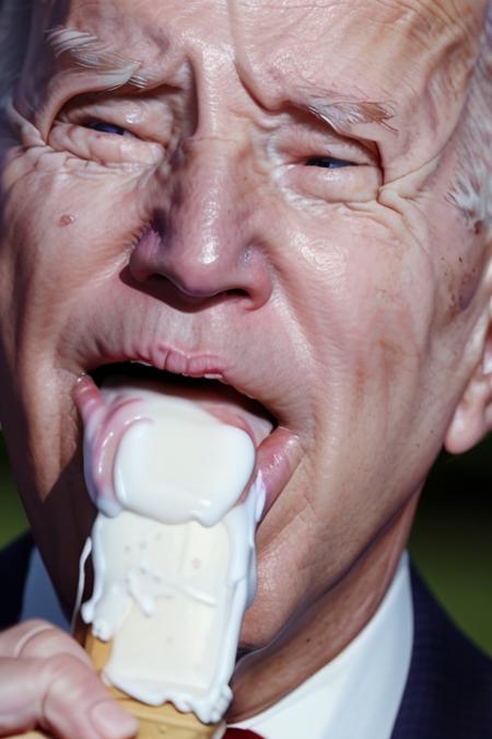 high quality, masterpiece, photo of joe biden licking icecream <lora:Joe Biden:0.5> <lora:JPGirlEatIceCreamMix1:0.7>