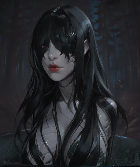 Nure Onna -  Nioh 2 (Lamia) (Pxl/iLLxl)