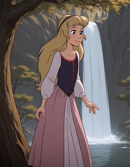 Princess Eilonwy / The Black Cauldron (Illustrious / Pony)