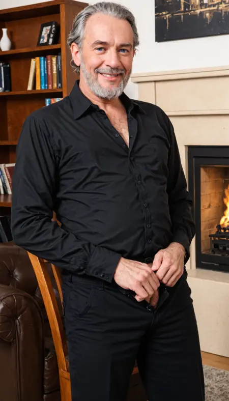 PornWorks Sugar Daddy ● SDXL Photo Realistic Gay LoRa For Creating Older Mens