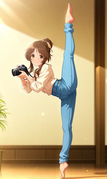 [Pose / Concept] Standing Split + Tiptoes