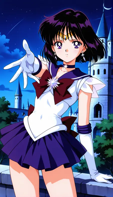 【XL】水手土星_Sailor Saturn_美少女战士S_Bishoujo Senshi Sailormoon S_美少女戦士 セーラームーンS