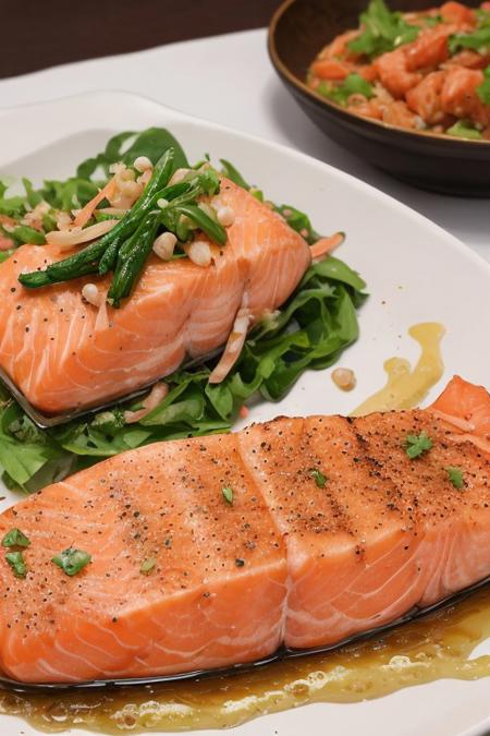 Food, salmon, papaya salad and more - LORA v1.0