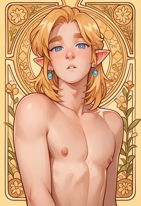 Character Art in Organic style