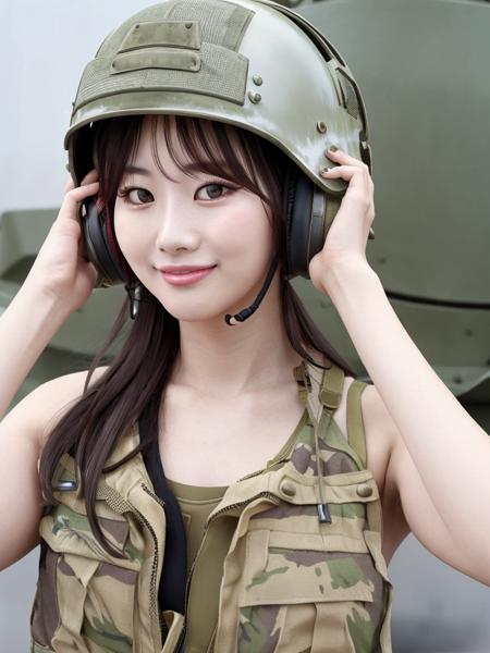 tank helmet padded headphones