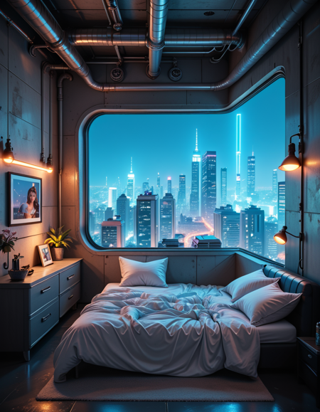 futuristic bedroom pony v1.0