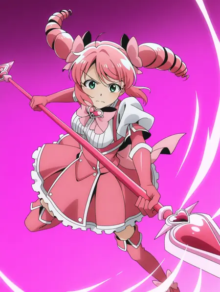 [Illustrious]マジアマゼンタ(花菱はるか)[magia magenta(hanabishi haruka)]-魔法少女にあこがれて(mahou shoujo ni akogarete)