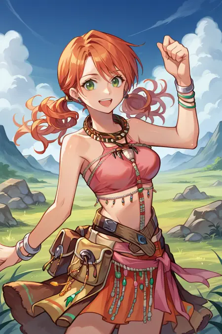 Oerba Dia Vanille/ヲルバ=ダイア・ヴァニラ (Final Fantasy XIII) SDXL LoRA [Pony Diffusion]