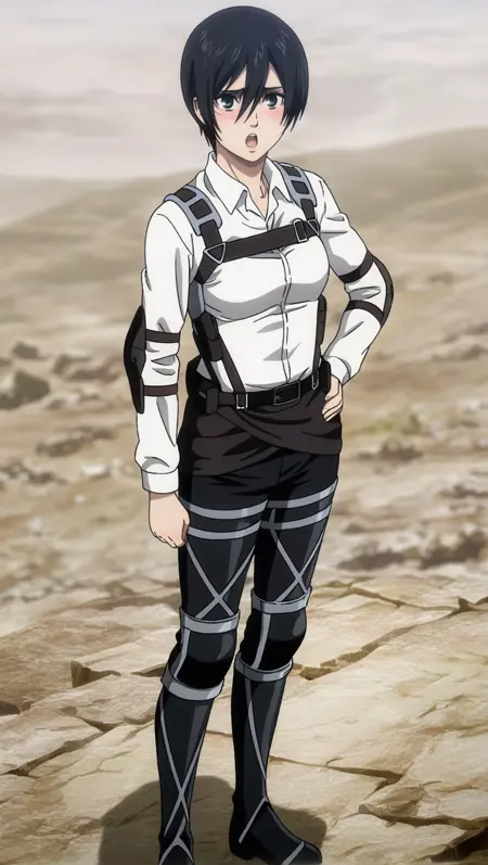 Mikasa Ackerman | Attack On Titan | illustrious