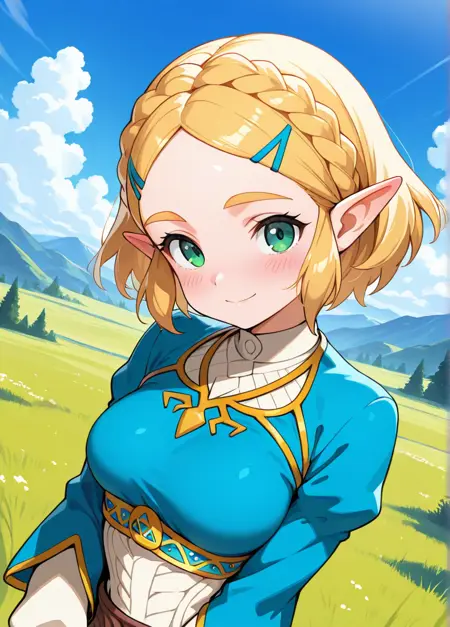 Princess Zelda - BOTW / TOTK Illustrious