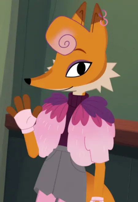 Лисичка (Барсукот. Очень зверский детектив) - Foxy (Beastly Crimes) [Illustrious]