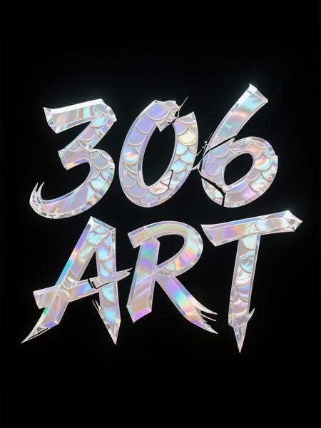 造梦实验室-艺术字-鱼鳞镭射-QWEN v1.0