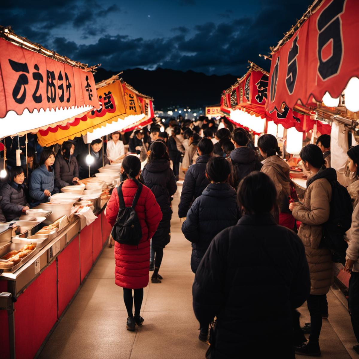 お祭りの屋台 / omatsuri SDXL image by swingwings