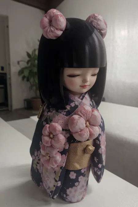 MR kokeshi Doll