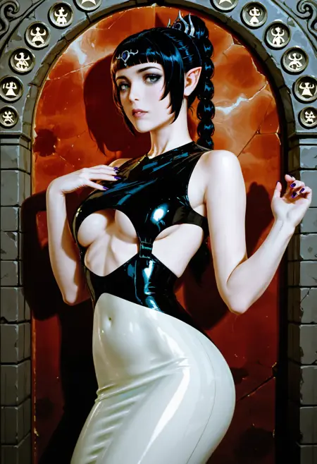 Undercover Latex Dress