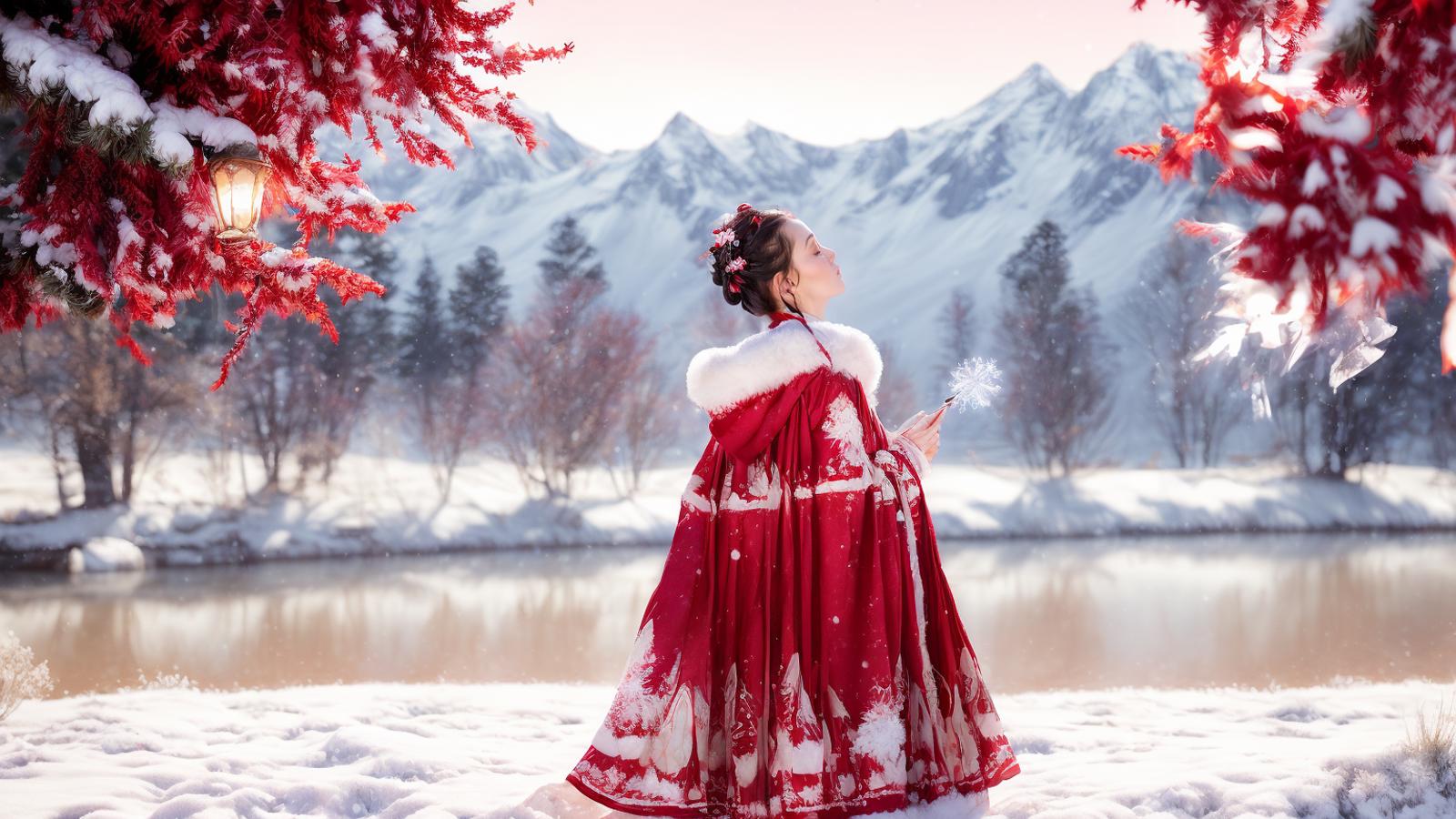 Winter Hanfu - Clothing LoRA image by Locicerodara