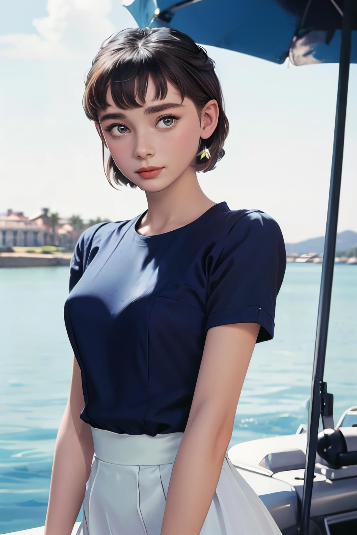 Audrey Hepburn (1953) image by aihonobono2023