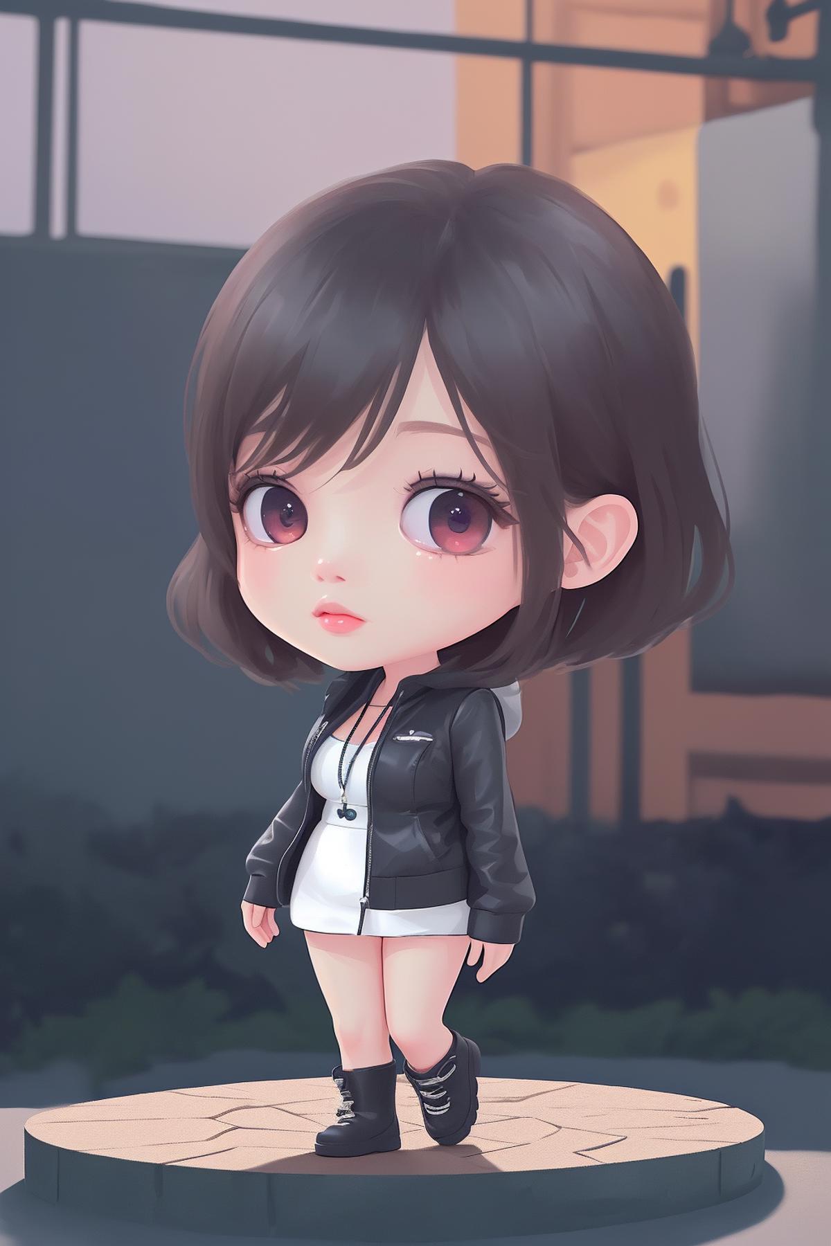 兼容绝大多数模型的Q版_Chibi compatible with all models_ミニキャラ image by TanedaRisa