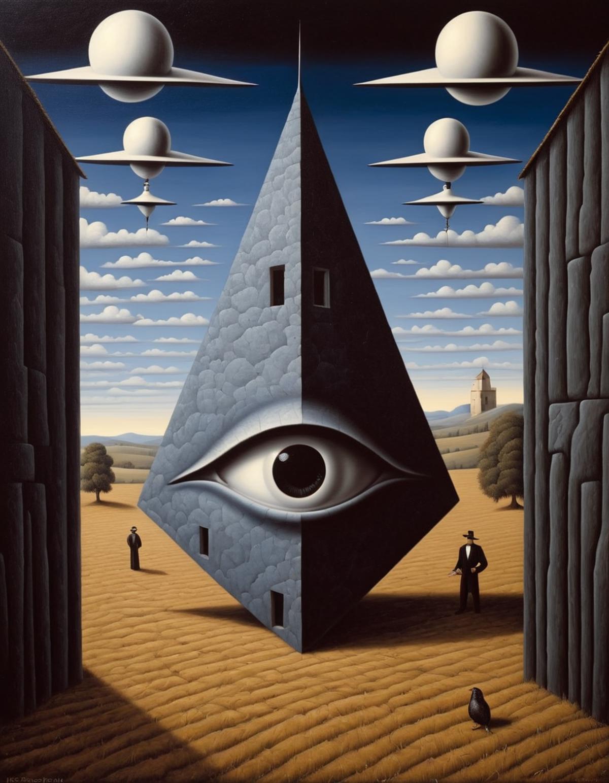 FF Style: Rafal Olbinski | Surrealist image by idle