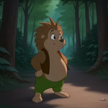 Russell once upon a forest