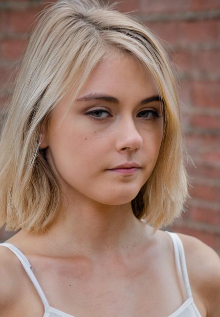 <lora:HannahHays_SDXL_v1.0:1>
front shot, portrait photo of a cute ohwx woman, looks away, full lips, natural skin, (cinematic, film grain:1.1) , unsure, shy, timid