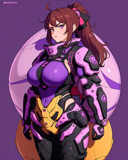 bulbous bulbousbot  busty exosuit mechsuit