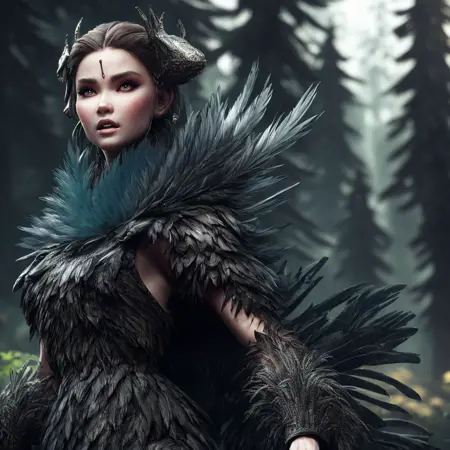 LnF Aeros - Feather Robe