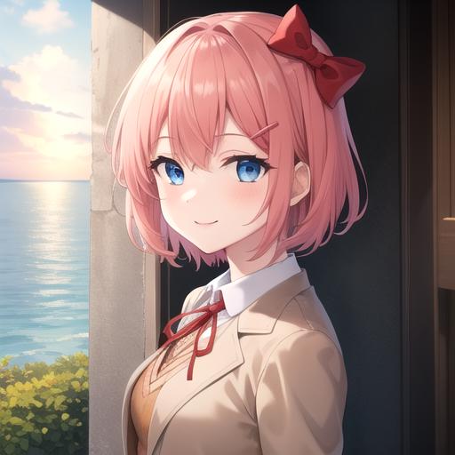 纱世里-心跳文学部（Sayori-Doki Doki Literature Club） image by King_Dong