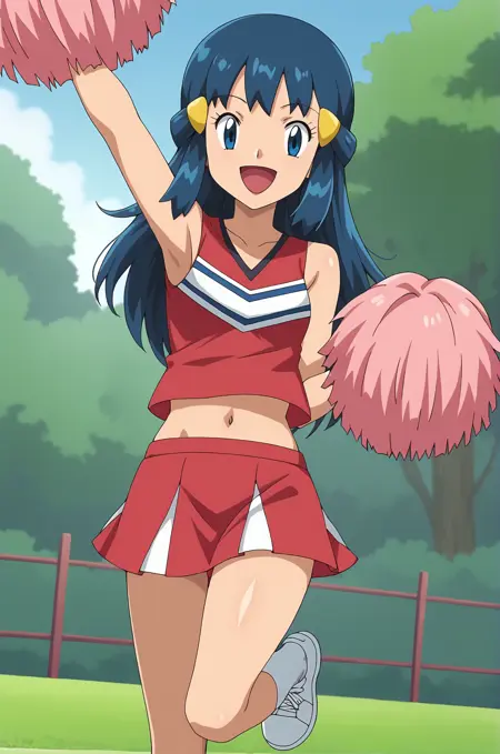 Dawn - Pokemon - Cheerleader Outfit | PonyXL