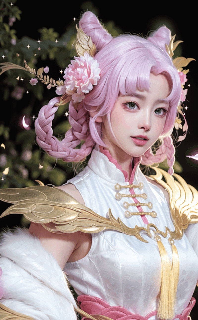 Chang'e's  skin in Honor of Kings: 拒霜思 remake | Realistic LORA image by jappww