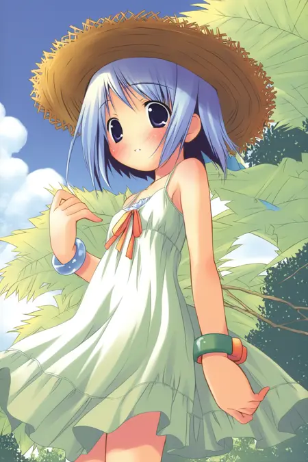 [illustrious XL] POP/Electromagnetic Wave 《Sansai Books》/《萌单》、《快要坏掉的八音盒》- Artist Style