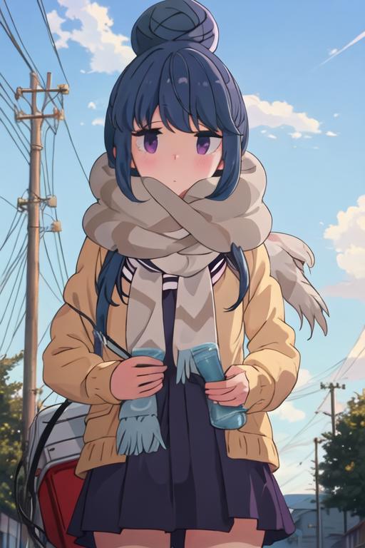 Shima Rin (Yuru Camp) image by narugo1992